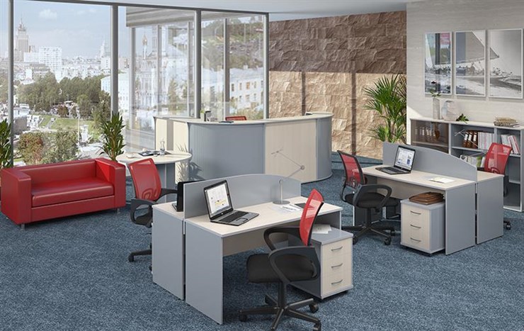 Комплект офисной мебели IMAGO набор для начальника отдела в Смоленске - изображение 1